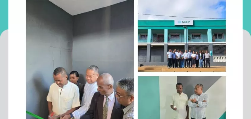 Inauguration de la 55e agence ACEP à Bealanana, symbole d’engagement pour l’inclusion financière en milieu rural.